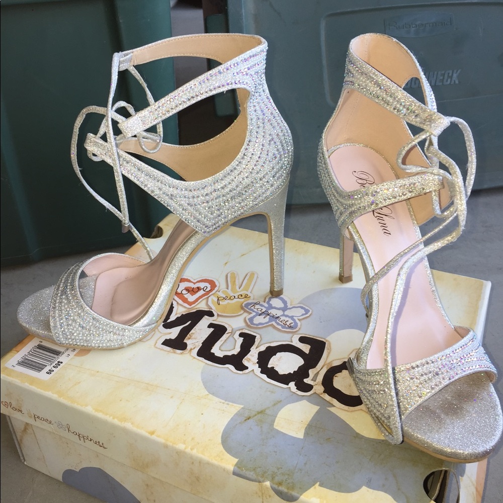 Rhinestone heels